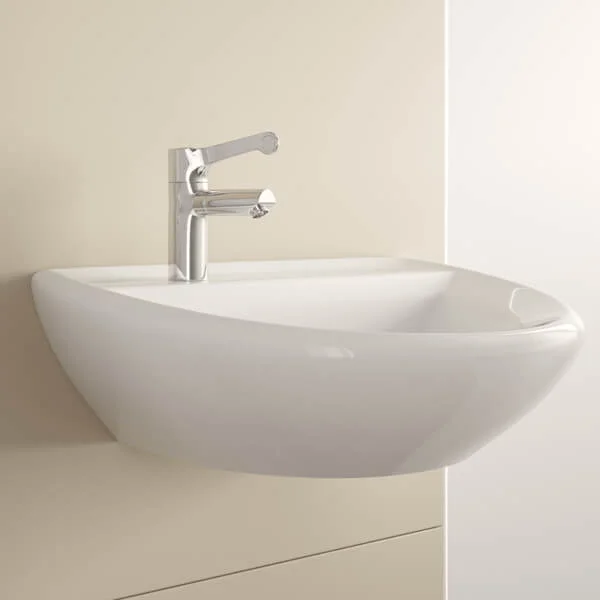 Alternate image of Twyford Sola 500 x 400mm White Medical Washbasin