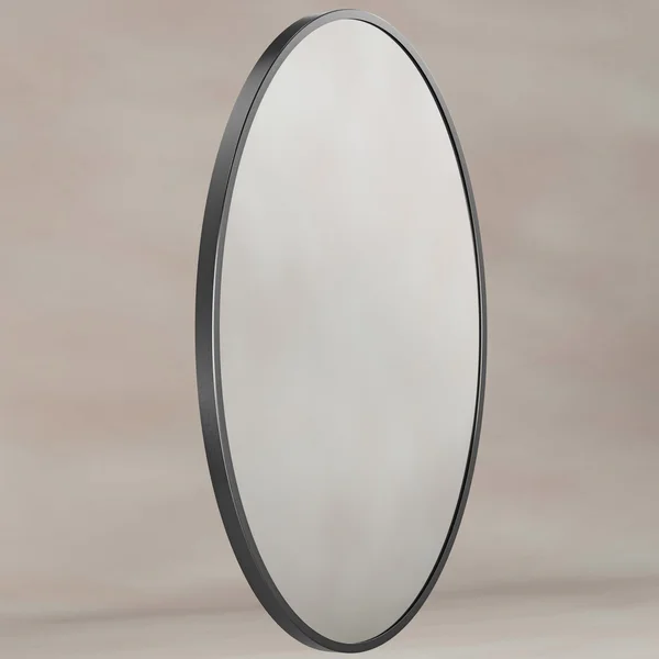 Alternate image of Origins Living Delphine Oval Mirror - Stainless Steel Frame - 550 x 800mm
