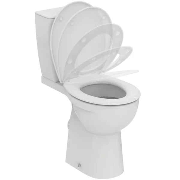 Alternate image of Ideal Standard Eurovit Plus Comfort Height Close Coupled WC Pan with Soft Close Seat and Cistern