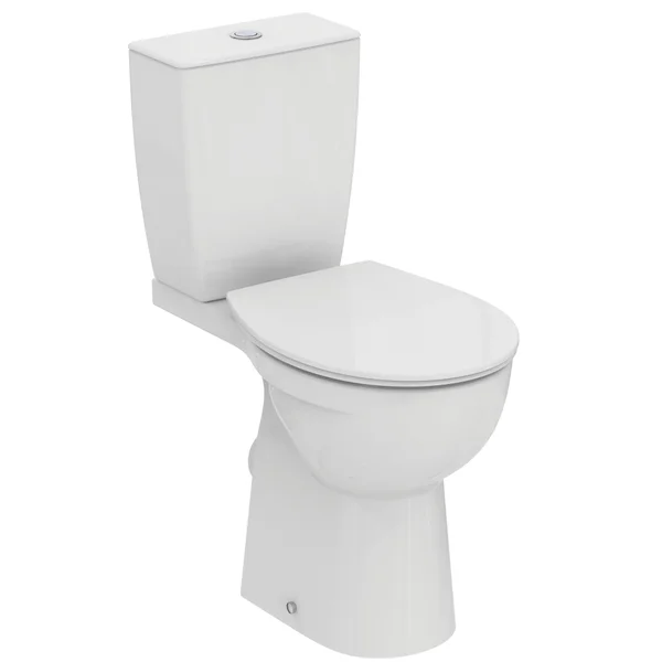 Additional image of Ideal Standard Eurovit Plus Comfort Height Close Coupled WC Pan with Soft Close Seat and Cistern