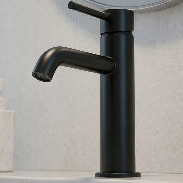 Alternate image of Joseph Miles HiLux Monobloc Basin Mixer Tap with Sprung Waste - Stick Handle - Deck Mounted