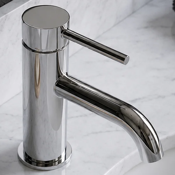 Additional image of Joseph Miles HiLux Monobloc Basin Mixer Tap with Sprung Waste - Stick Handle - Deck Mounted