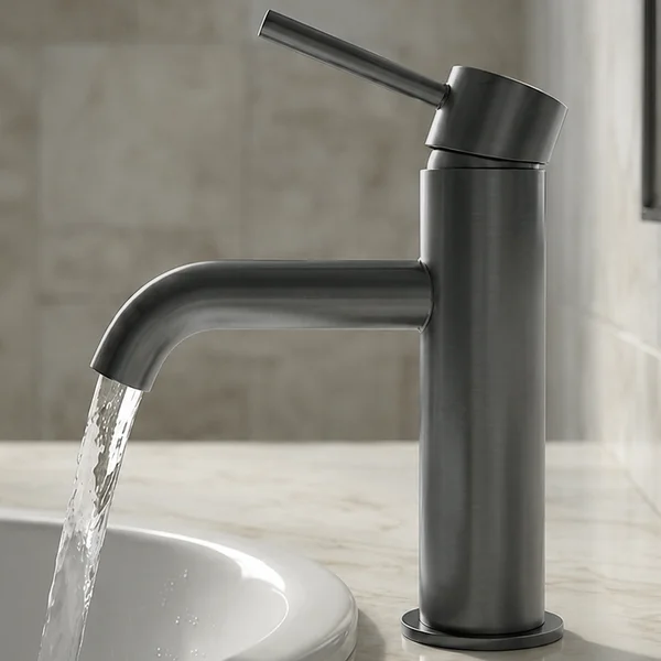 Alternate image of Joseph Miles HiLux Monobloc Basin Mixer Tap with Sprung Waste - Stick Handle - Deck Mounted