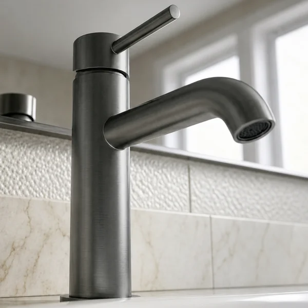 Alternate image of Joseph Miles HiLux Monobloc Basin Mixer Tap with Sprung Waste - Stick Handle - Deck Mounted