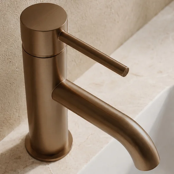 Alternate image of Joseph Miles HiLux Monobloc Basin Mixer Tap with Sprung Waste - Stick Handle - Deck Mounted