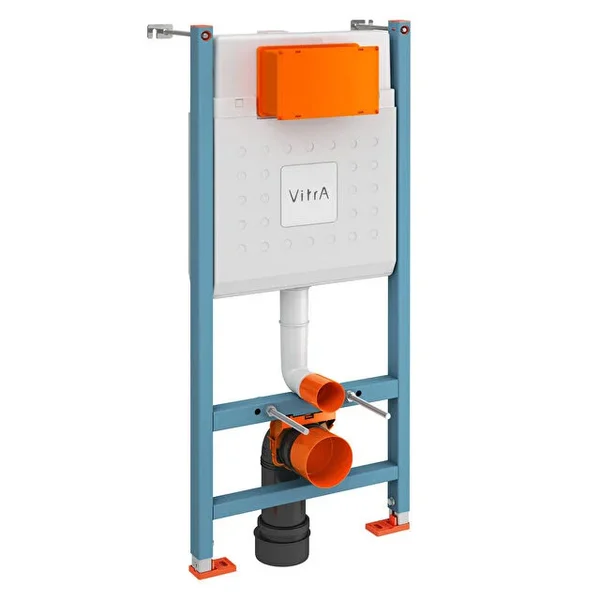 Alternate image of VitrA V-Fix Core WC Frame For Wall Hung WC with Concealed Cistern and Flush Plate - 480 x 1120mm