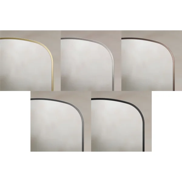Alternate image of Origins Living Delphine Overmantel Arch Mirror - Stainless Steel Frame