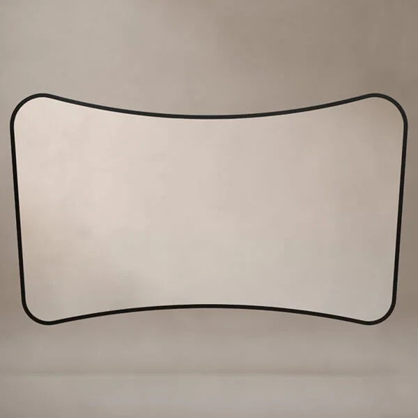 Alternate image of Origins Living Delphine Curve Mirror - Stainless Steel Frame