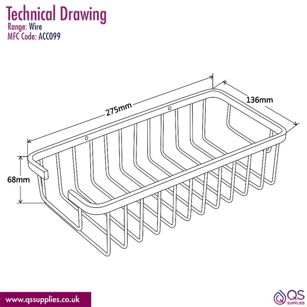 Technical drawing QS-V117291 / ACC099