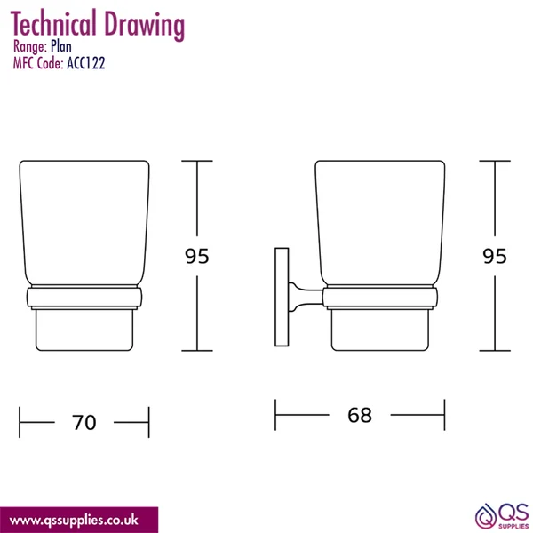 Technical drawing QS-V117297 / ACC122