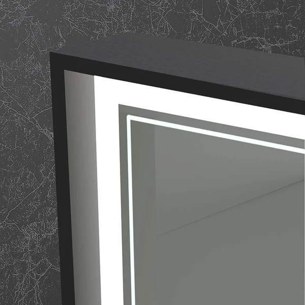 Alternate image of Origins Living Astoria Rectangular LED Borderlit Mirror with Demister Pad