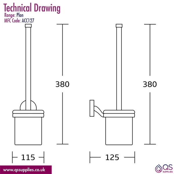 Technical drawing QS-V117301 / ACC127
