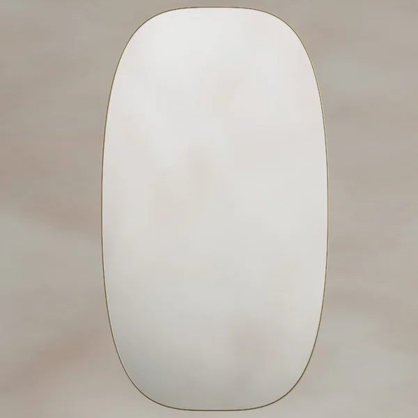 Alternate image of Origins Living Oslo Barrel Mirror - Stainless Steel Frame - 450 x 800mm