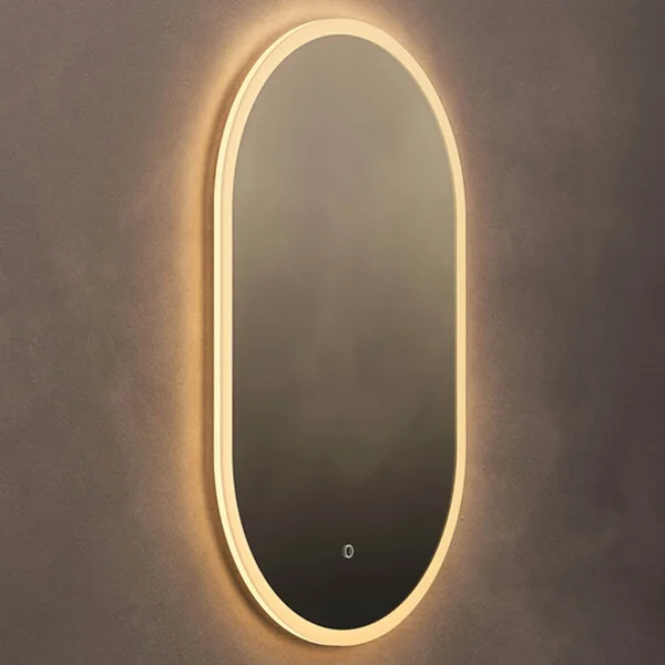 Additional image of Origins Living Celo Capsule LED Frontlit Mirror with Demister Pad - 500 x 800mm