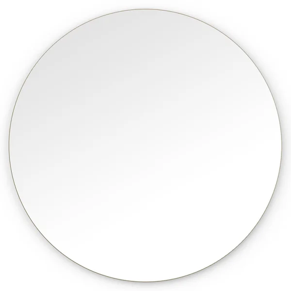 Alternate image of Origins Living Oslo Round Mirror - Stainless Steel Frame