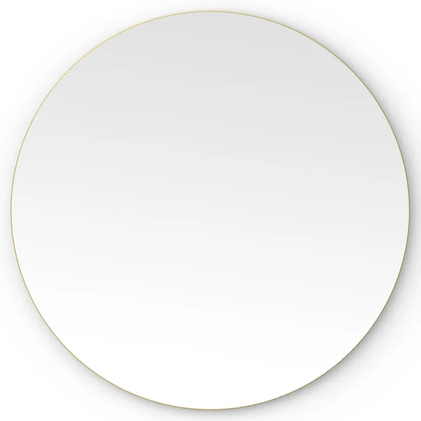Alternate image of Origins Living Oslo Round Mirror - Stainless Steel Frame