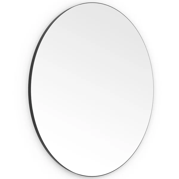 Additional image of Origins Living Oslo Round Mirror - Stainless Steel Frame
