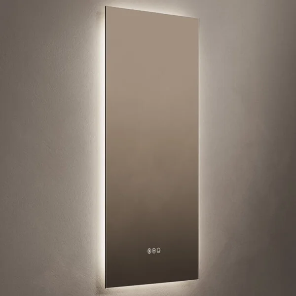 Additional image of Origins Living Claris Rectangular LED Backlit Mirror with Demister Pad