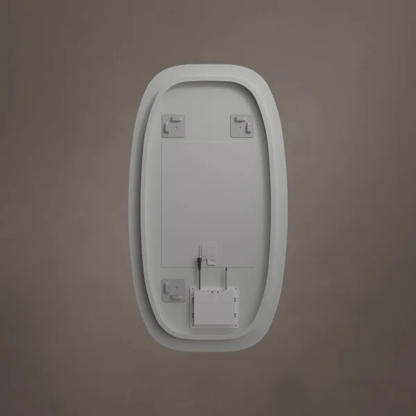 Alternate image of Origins Living Claris Barrel LED Backlit Mirror with Demister Pad - 500 x 900mm