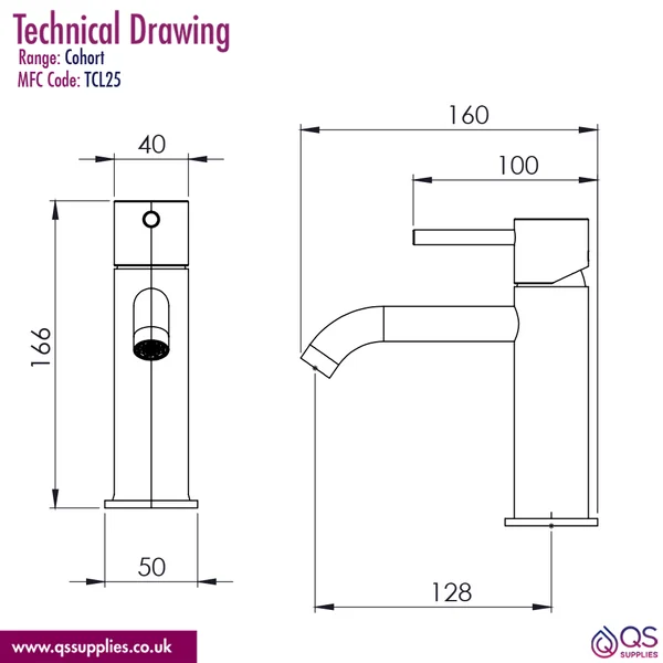 Technical drawing QS-V116336 / TCL25