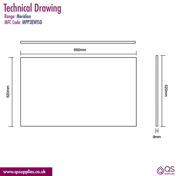Technical drawing QS-V113391 / MPP3EWISO