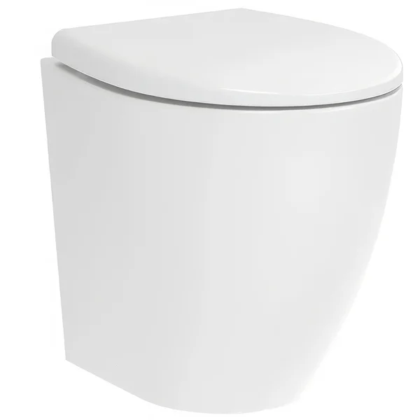 Roper Rhodes Paradigm Rimless Back to Wall WC Pan - White - 370 x 490mm