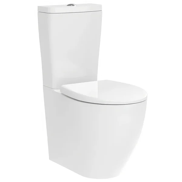Roper Rhodes Paradigm Close Coupled Fully Enclosed Rimless WC Pan and Cistern - 370 x 640mm