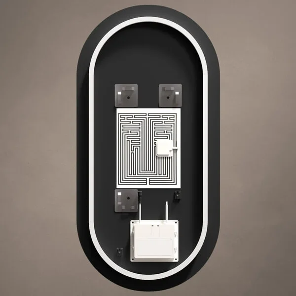 Alternate image of Origins Living Claris Capsule LED Backlit Mirror with Demister Pad
