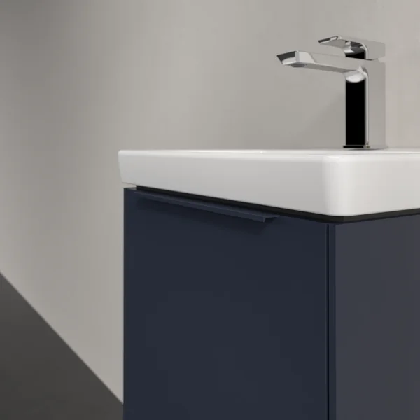 Alternate image of Villeroy and Boch Subway 3.0 Marine-Blue Wall Hung Vanity Unit - 1 Door - 423 x 429mm