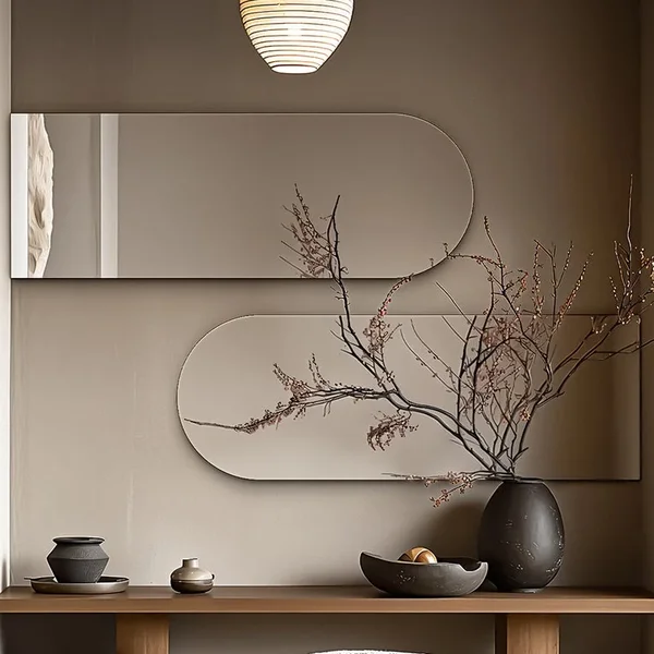 Alternate image of Origins Living Oslo Arch Mirror - Stainless Steel Frame