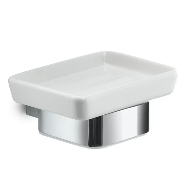 Origins Living Spluga Chrome Square Soap Dish