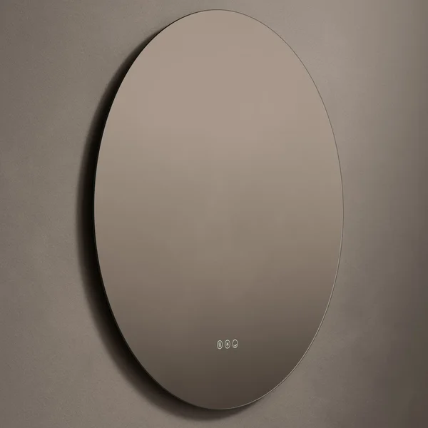 Alternate image of Origins Living Claris Round LED Backlit Mirror with Demister Pad