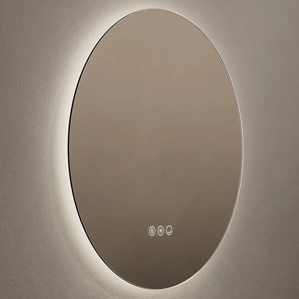 Alternate image of Origins Living Claris Round LED Backlit Mirror with Demister Pad