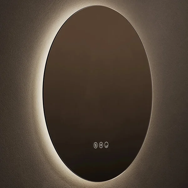Alternate image of Origins Living Claris Round LED Backlit Mirror with Demister Pad