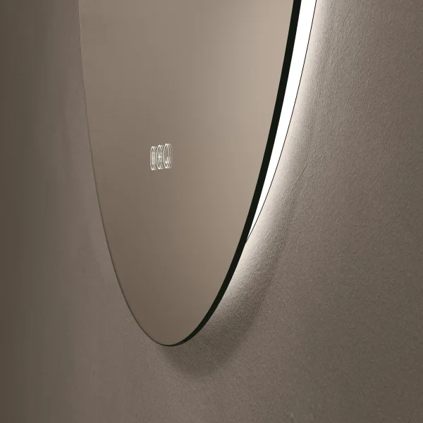 Alternate image of Origins Living Claris Round LED Backlit Mirror with Demister Pad