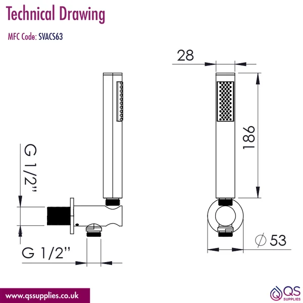 Technical drawing QS-V116349 / SVACS63