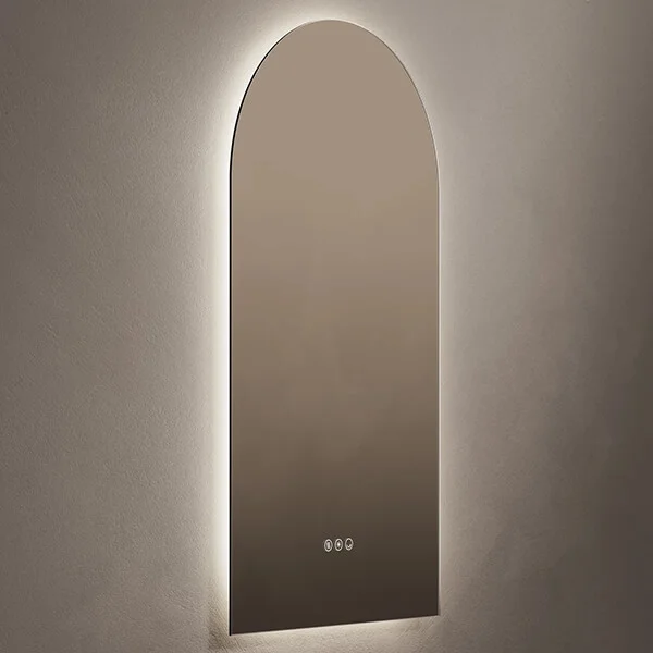 Additional image of Origins Living Claris Arch LED Backlit Mirror with Demister Pad