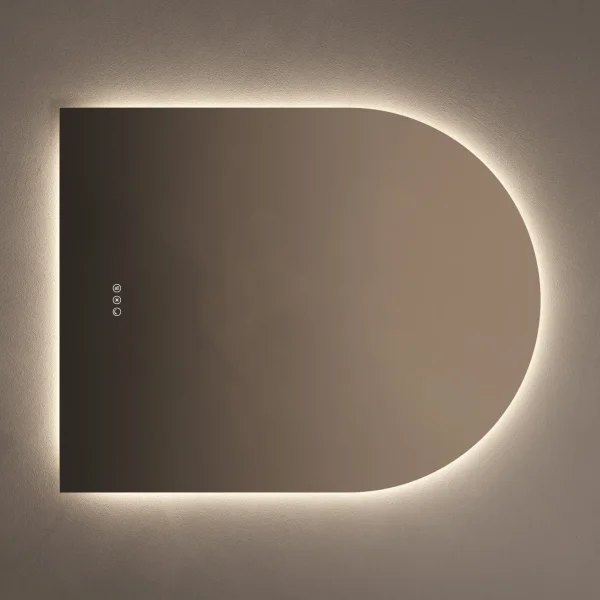 Alternate image of Origins Living Claris Arch LED Backlit Mirror with Demister Pad