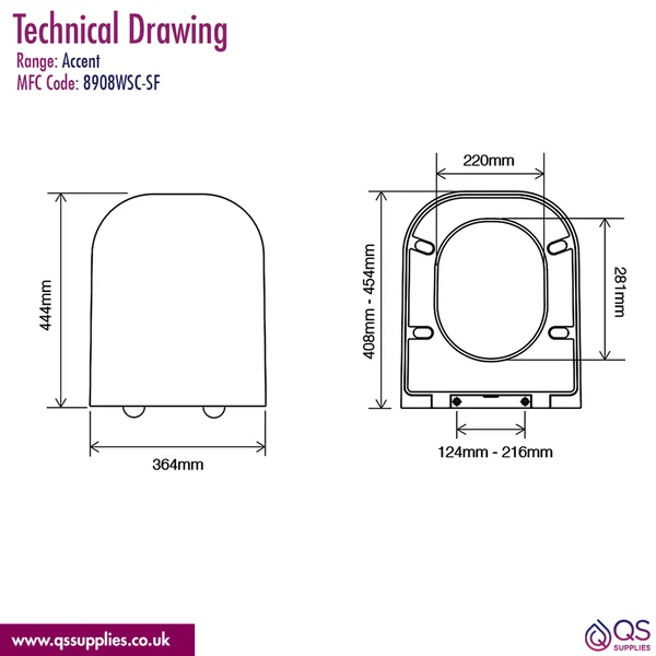 Technical drawing QS-V117511 / 8908WSC-SF