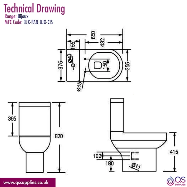 Technical drawing QS-V117337 / BJX-PAN|BJX-CIS
