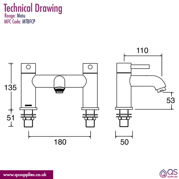 Technical drawing QS-V115310 / MTBFCP