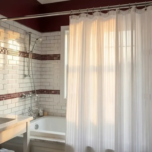 Croydex 1800 x 1800mm Textile Shower Curtains