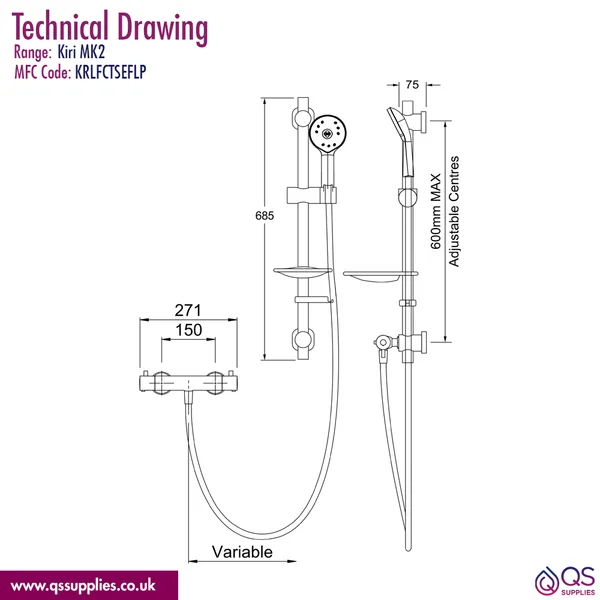 Technical drawing QS-V115294 / KRLFCTSEFLP