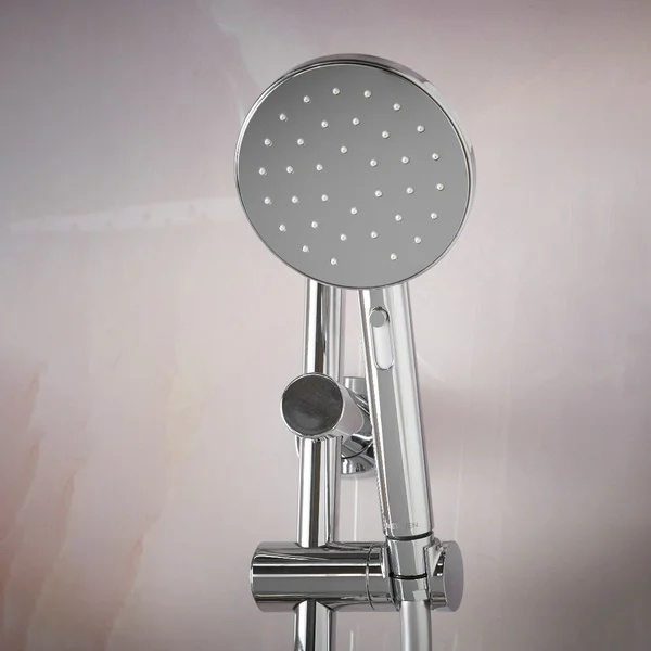 Additional image of Methven Minimalist VJet Thermostatic Concealed Shower Pack with Handset and Riser Rail
