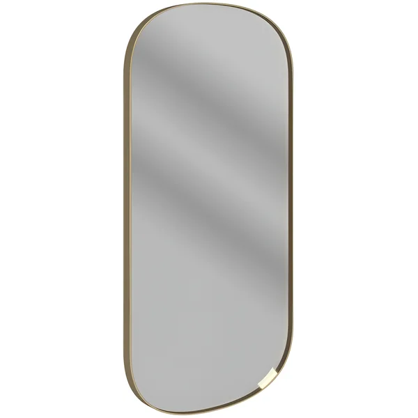 Alternate image of Joseph Miles Alvina Oblong Mirror - Aluminium Metal Frame - 400 x 800mm