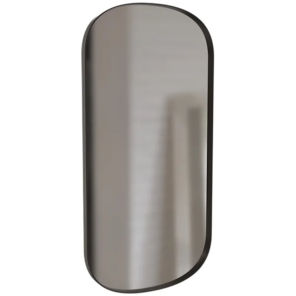 Additional image of Joseph Miles Alvina Oblong Mirror - Aluminium Metal Frame - 400 x 800mm