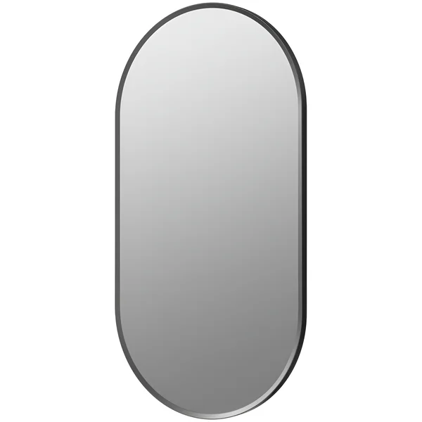Joseph Miles Alvina Oblong Mirror - Aluminium Metal Frame - 400 x 800mm
