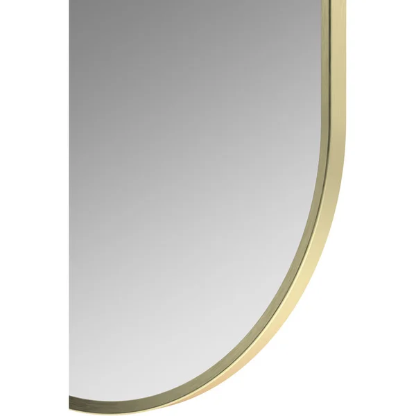 Alternate image of Joseph Miles Alvina Oblong Mirror - Aluminium Metal Frame - 400 x 800mm