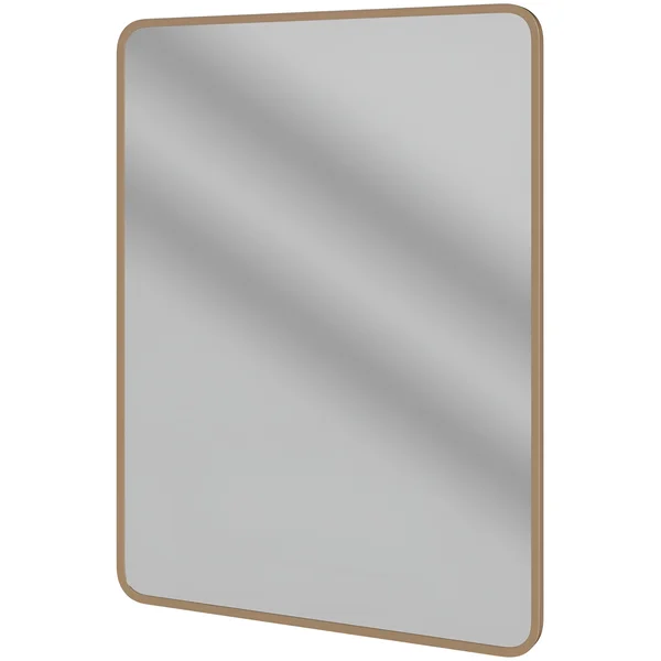 Alternate image of Joseph Miles Alvina Rectangular Mirror - Aluminium Metal Frame - 600 x 800mm