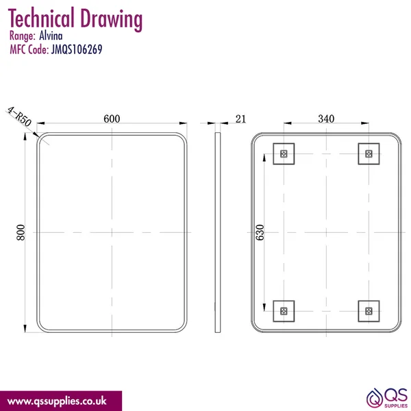 Technical drawing QS-V115298 / JMQS106269
